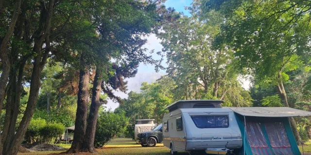 Lake Pleasant campsite