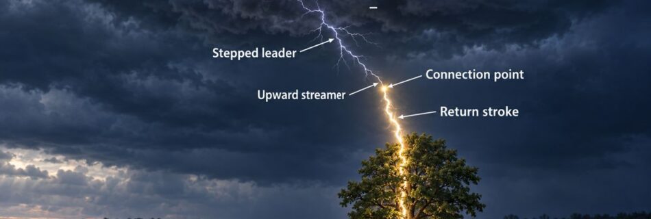 Lightning at South African Campsites